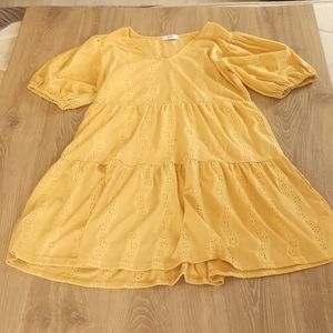 Yellow dress